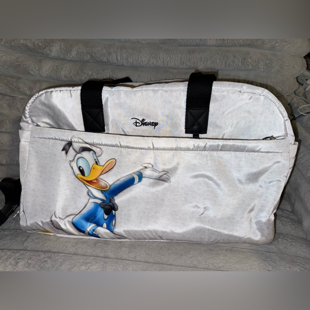 Disney 100th Anniversary Donald Duck Weekender bag w/coin purse